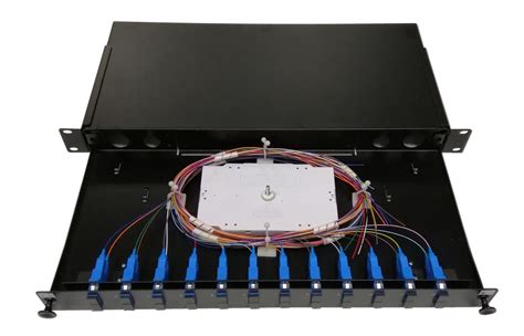 patch panel distribution box|rackmount fiber patch box.